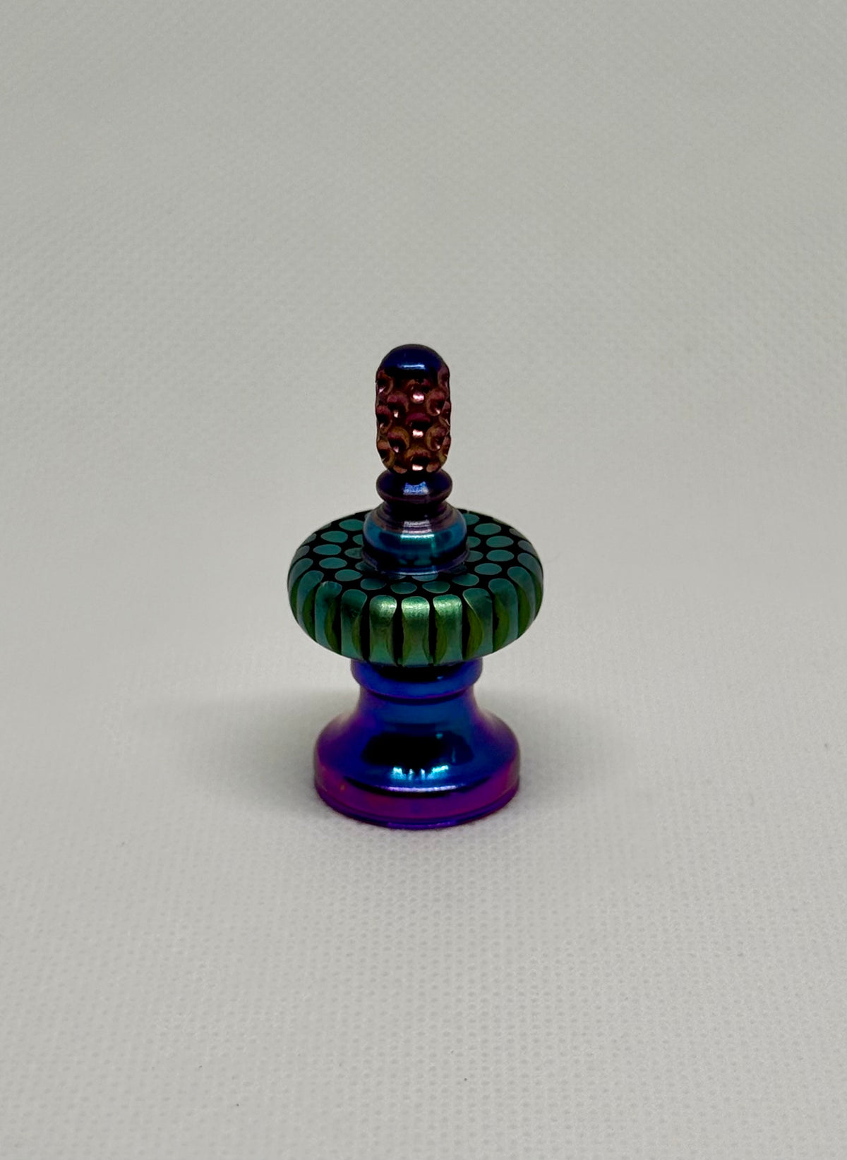 Spinning Top Superconductor Body with Stand