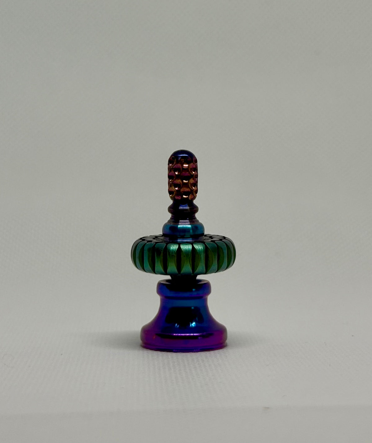 Spinning Top Superconductor Body with Stand
