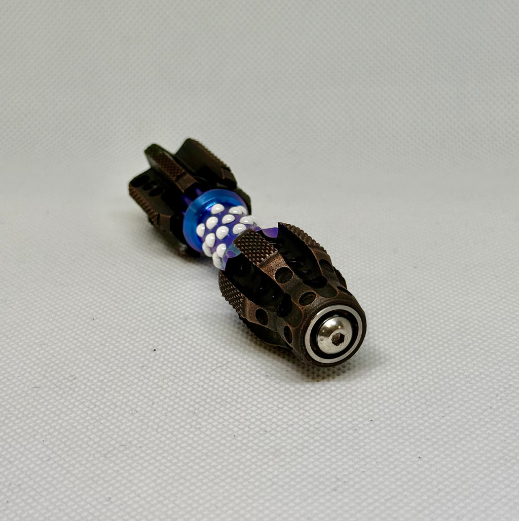 MTNEDC Rare DOUBLE Fidget Spinner Copper , TI , and Ceramic