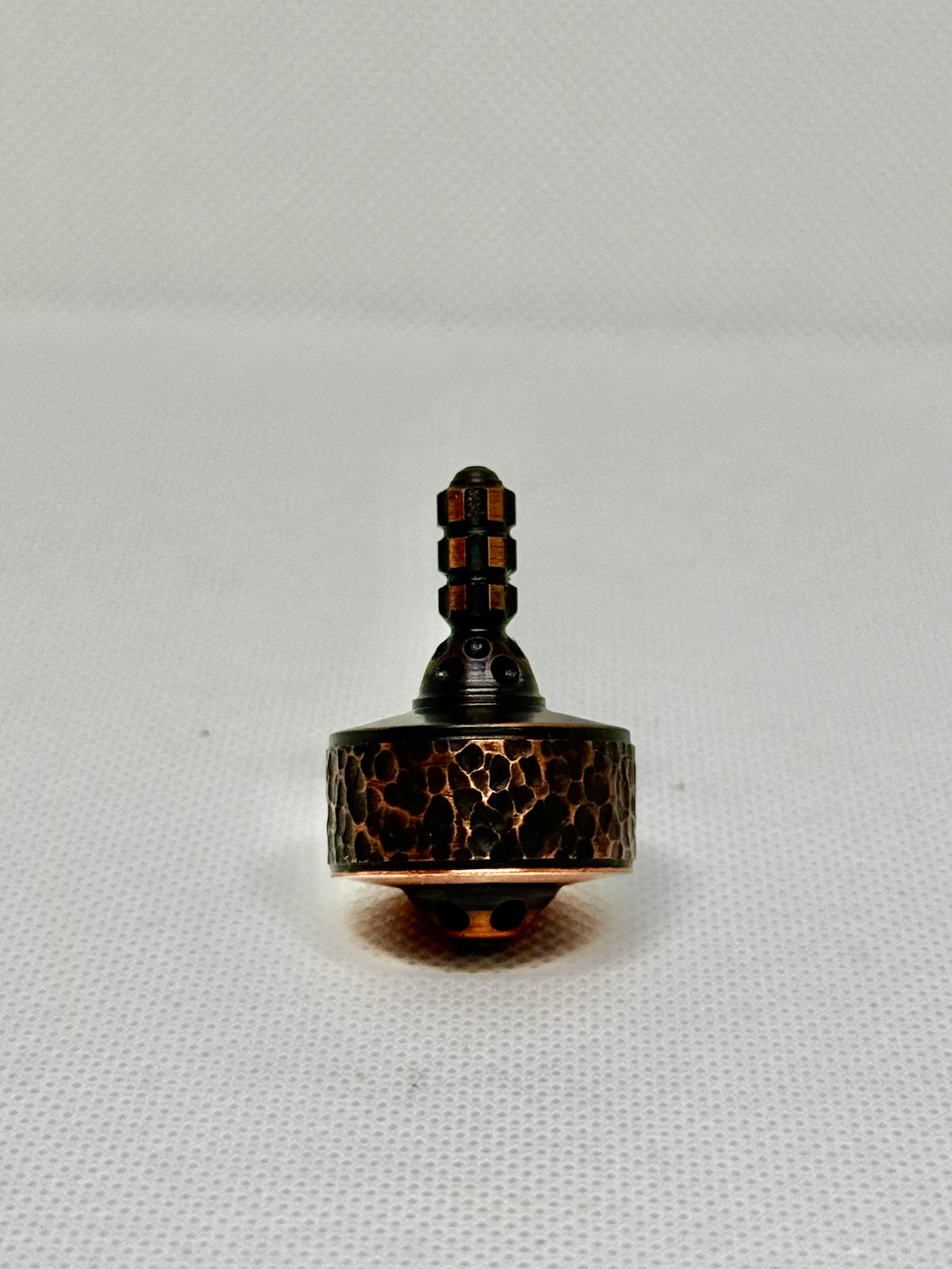 Full Copper Mountain Tops EDC MTNEDC Copper Hammered Spinning top