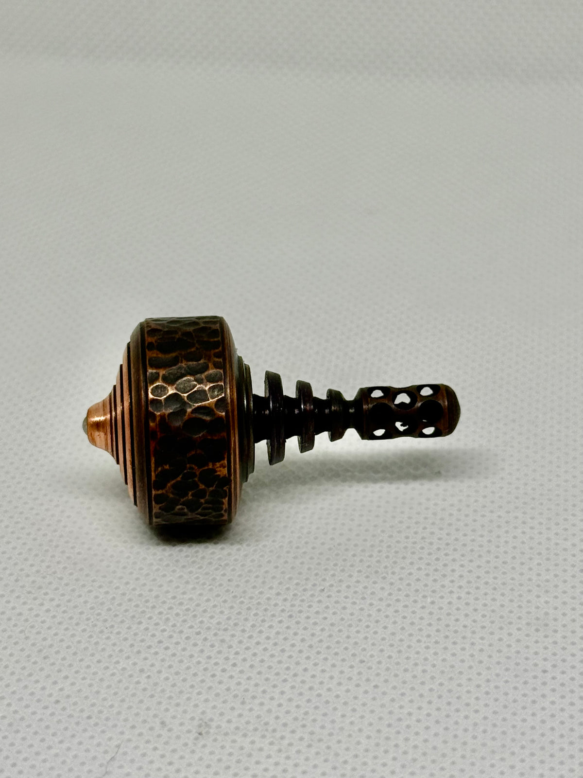 Full Copper Mountain Tops EDC MTNEDC Copper Hammered Spinning top
