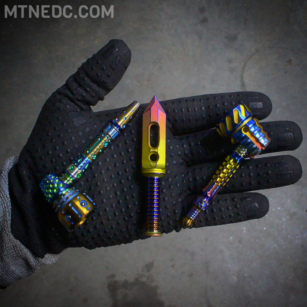 Hand Made Letter opener by Mountain Tops EDC MTNEDC Titanium&Tungsten MiniSword